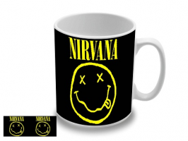 Tasse NIRVANA - SMILE - Black motive
