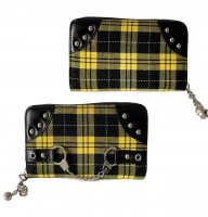 Peněženka tartan Banned - BAWBN1427ylw