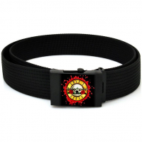 GUNS N ROSES - Bullet Bloody Classic Logo - plátěný opasek