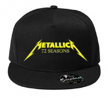 METALLICA - 72 Seasons - schwarze Snapback-Cap