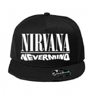 NIRVANA - Nevermind - schwarze Snapback-Cap