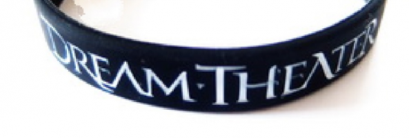 Náramek DREAM THEATER - Logo Red White