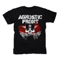 AGNOSTIC FRONT - Skull - černé pánské triko