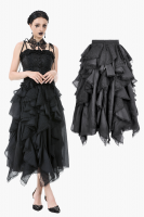 BLOSSOM NOIR SKIRT -  KW404