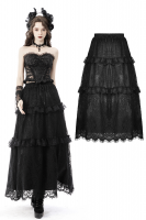 MIDNIGHT ROMANCE LONG SKIRT - KW227