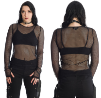 Sítované tričko Banned Cyber ​​​​Goth - BATP10392