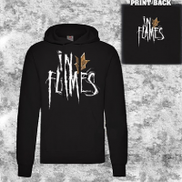 IN FLAMES - Logo - černá pánská mikina