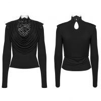 Nerissa Gothic Top - OT-988/BK