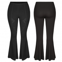 Poison Ivy Black Leggings - DK-457/BK