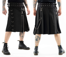 Skotská sukně Kilt Chemical Black - ElianKilt
