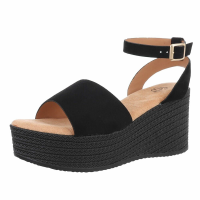 Dámské sandály Keil - černé - LOLO23-blackSET