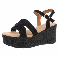 Dámské sandály Keii - černé - LOLO21-blackSET