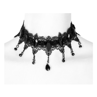 Coffin Doll Choker - WS-542/BK