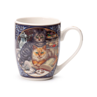 Porcelánový hrnek - Lisa Parker - Kočka - Proroctví