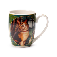 Porcelánový hrnek - Lisa Parker - Kočka - Dobrodružství