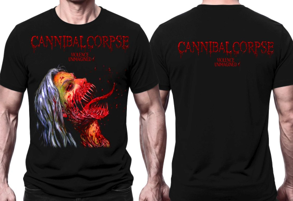 CANNIBAL CORPSE - Violence Unimagined - černé pánské triko