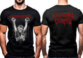 CANNIBAL CORPSE - Skeleton Hands Up - černé pánské triko